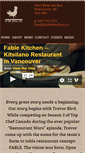 Mobile Screenshot of fablekitchen.ca